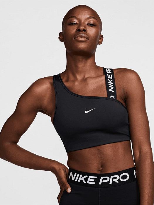 Pro Swoosh Asymmetrical Medium-Support Padded Sports Bra