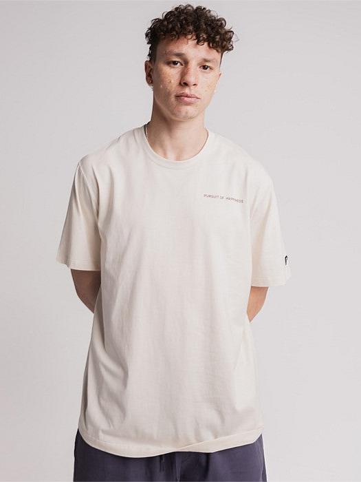 M State Of Mind Track Tee - Off-White