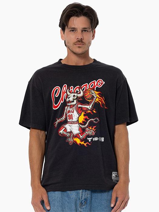 Chicago Bulls On Fire Tee