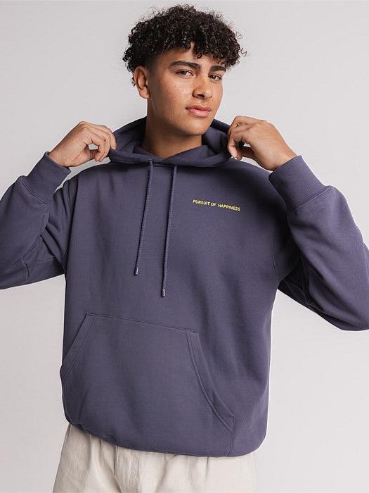 State of Mind Heavyweight Pullover in Washed Navy