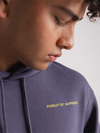 State of Mind Heavyweight Pullover in Washed Navy
