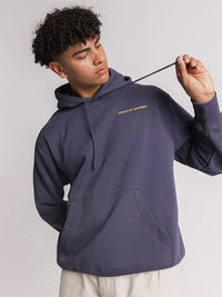 State of Mind Heavyweight Pullover in Washed Navy