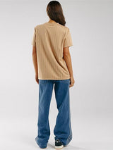 Linear Graphic Boyfriend T-Shirt