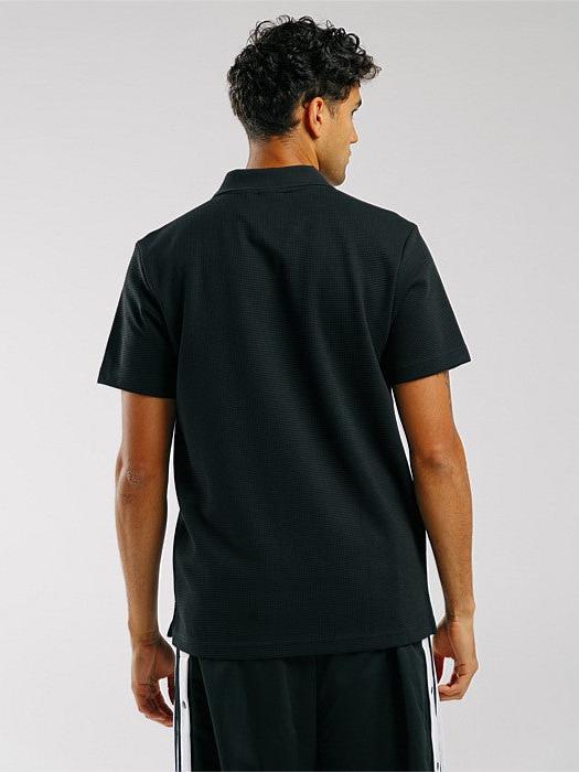 Essentials Waffle Polo Shirt