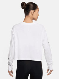 Pro Dri-FIT Long-Sleeve Cropped T-Shirt