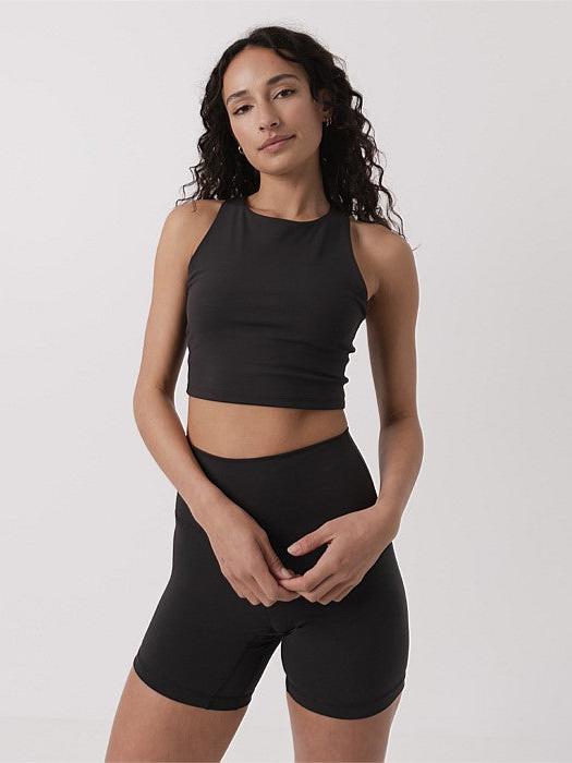 Mellow Longline Bra in Black