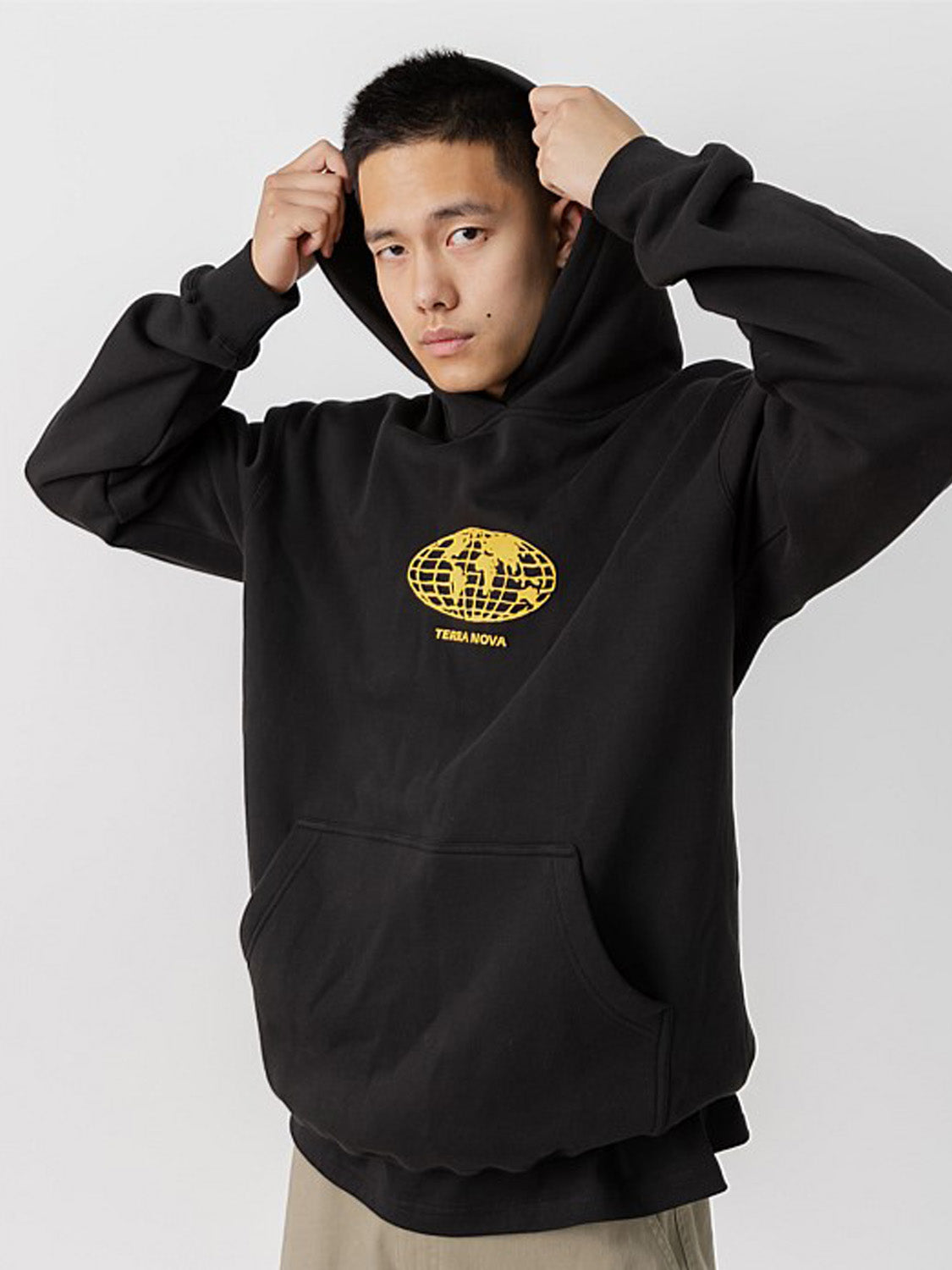 Globe Pullover Hood