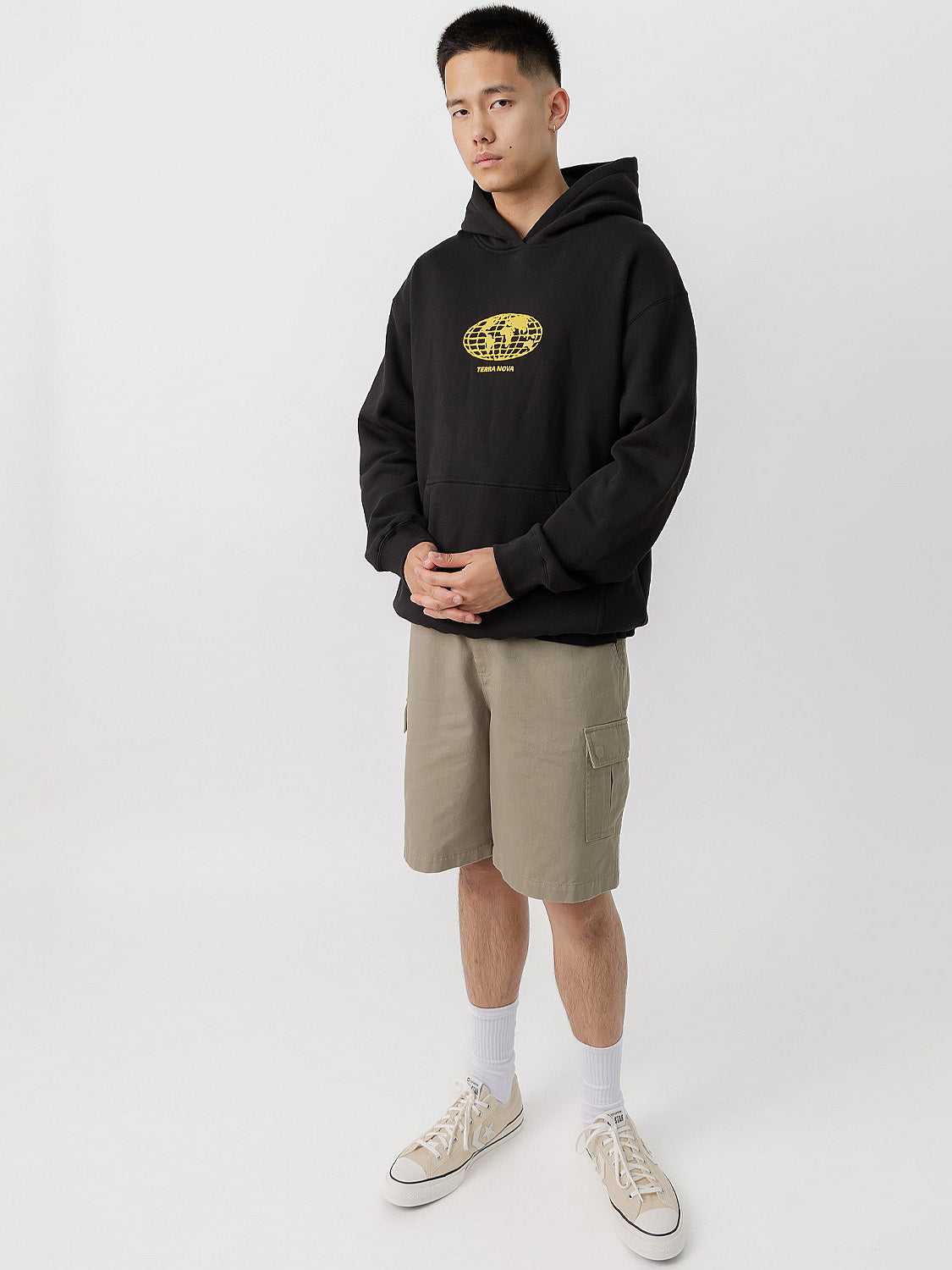 Globe Pullover Hood