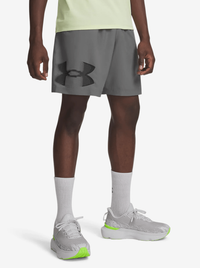 Under Armour M Tech Woven Graphic Shorts - Claygreen/Black