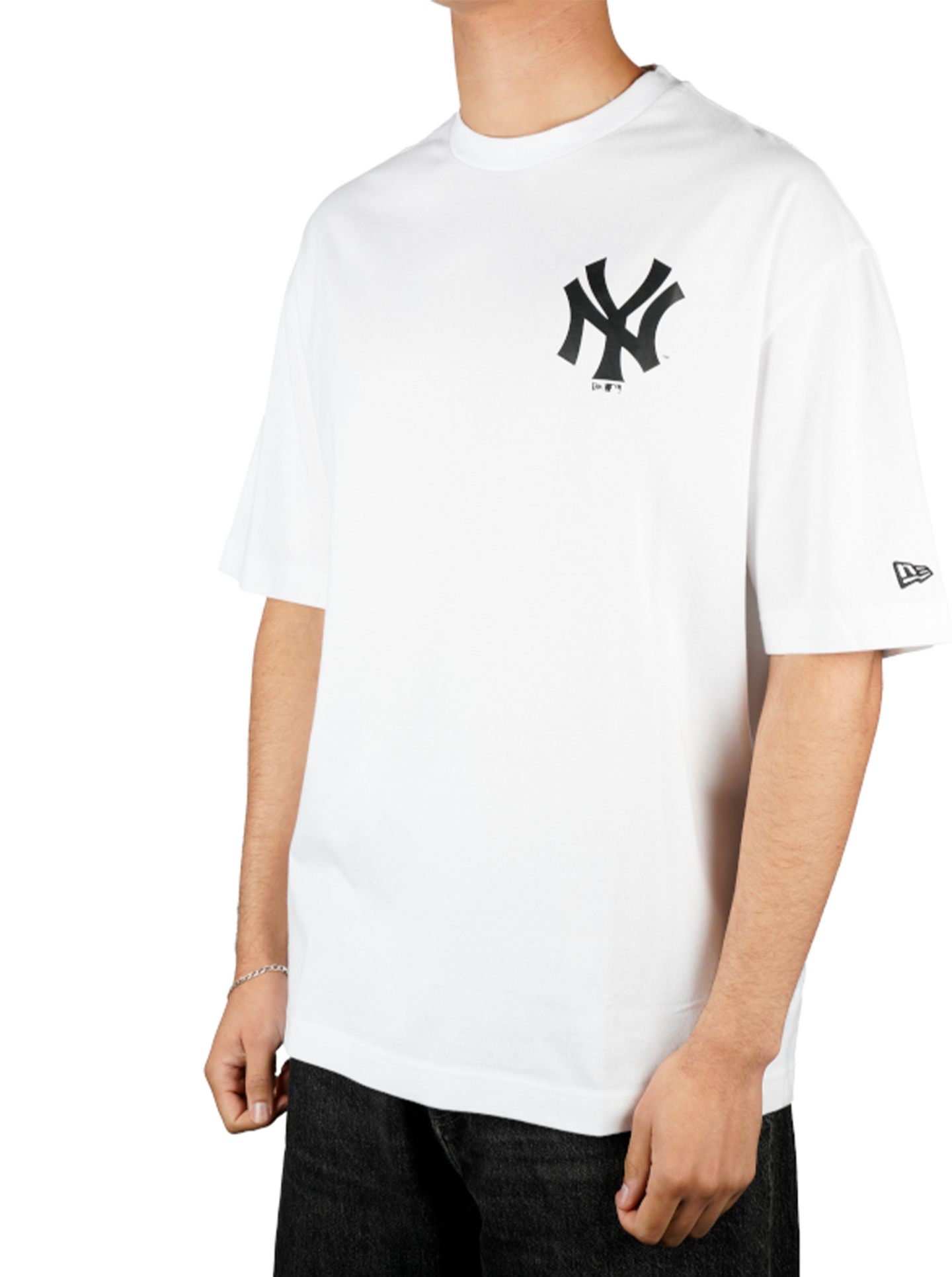 Oversized Vintage Short Sleeve New York Yankees T-Shirt