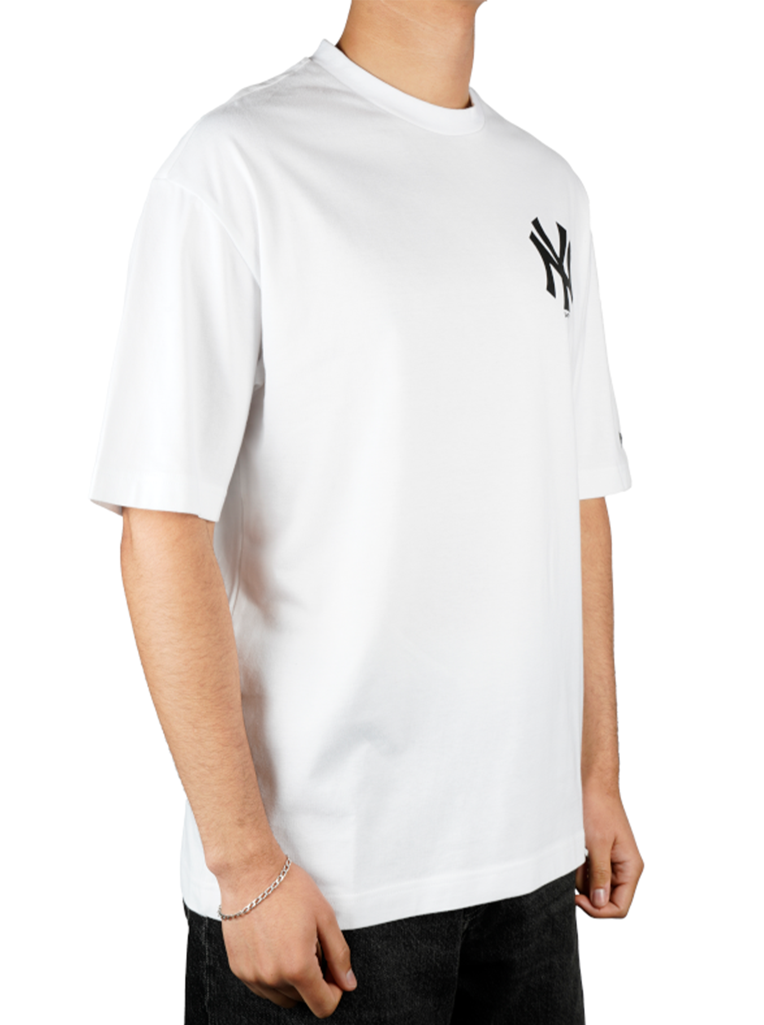 Oversized Vintage Short Sleeve New York Yankees T-Shirt