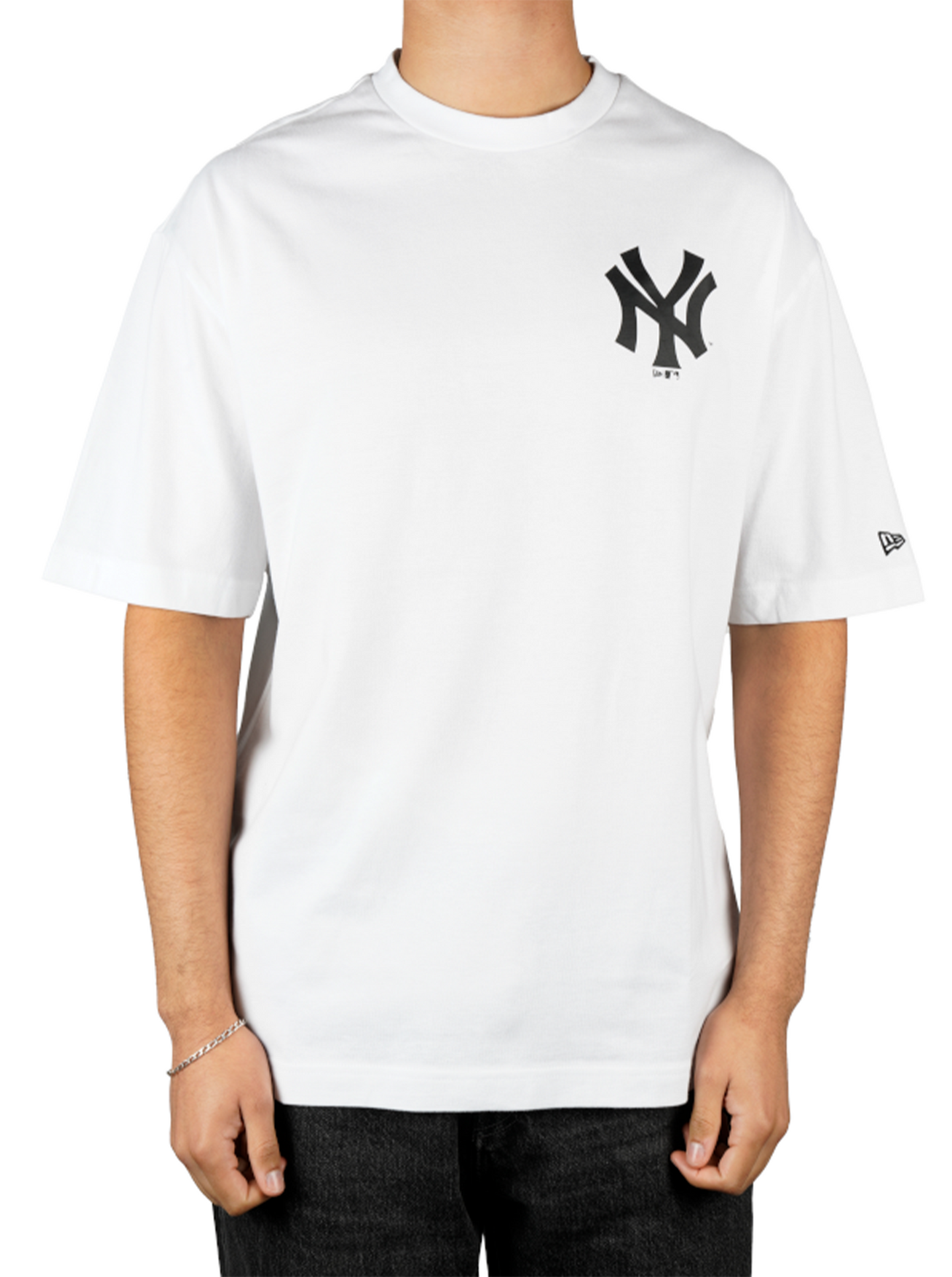 Oversized Vintage Short Sleeve New York Yankees T-Shirt