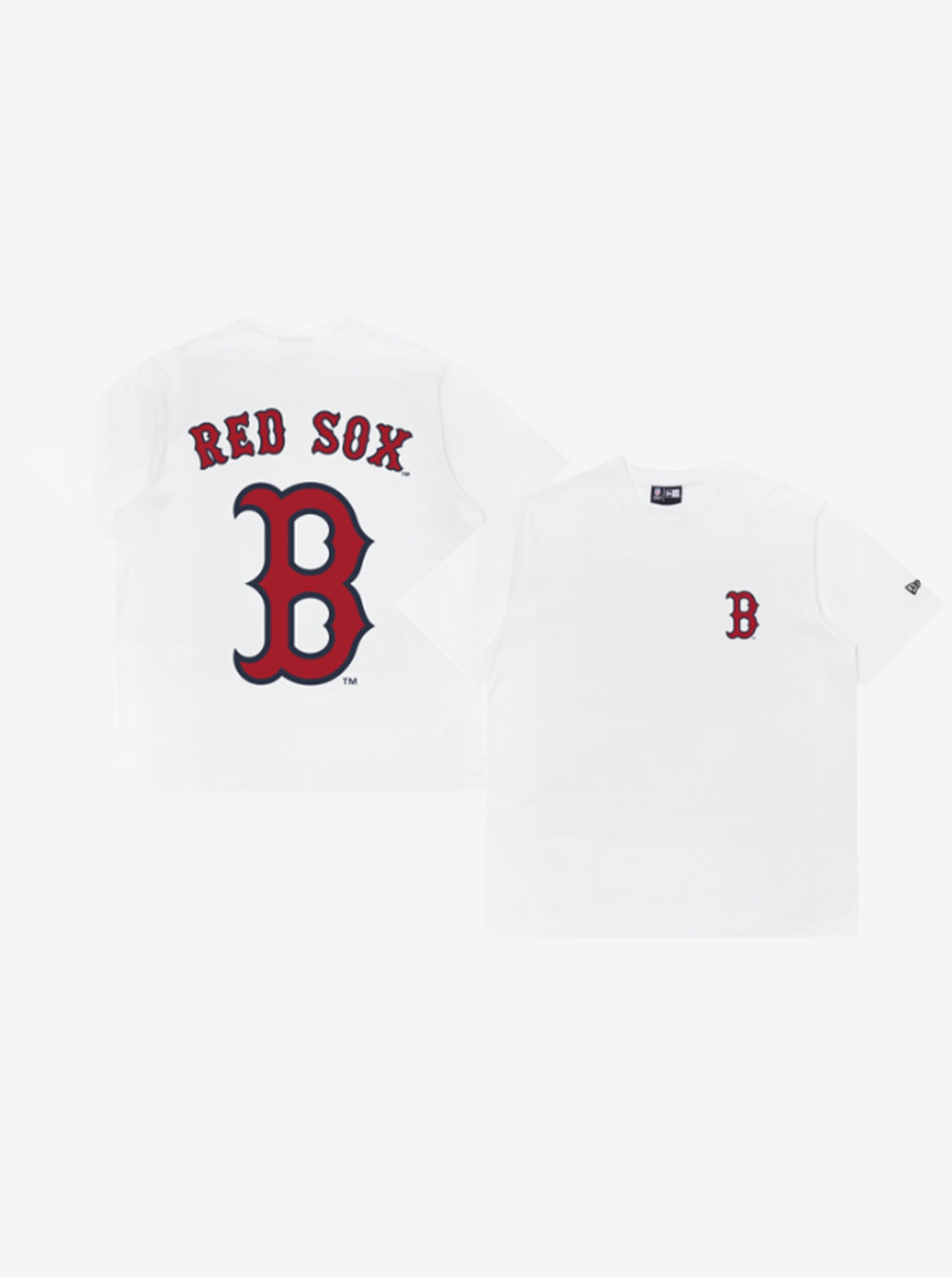 New Era M NE0776Q126 TEE MLB WHI BOSRED WHI - White