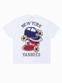 New Era M NE0847Q326 MLB OLD SCHL TEE NEYYAN WHT - White