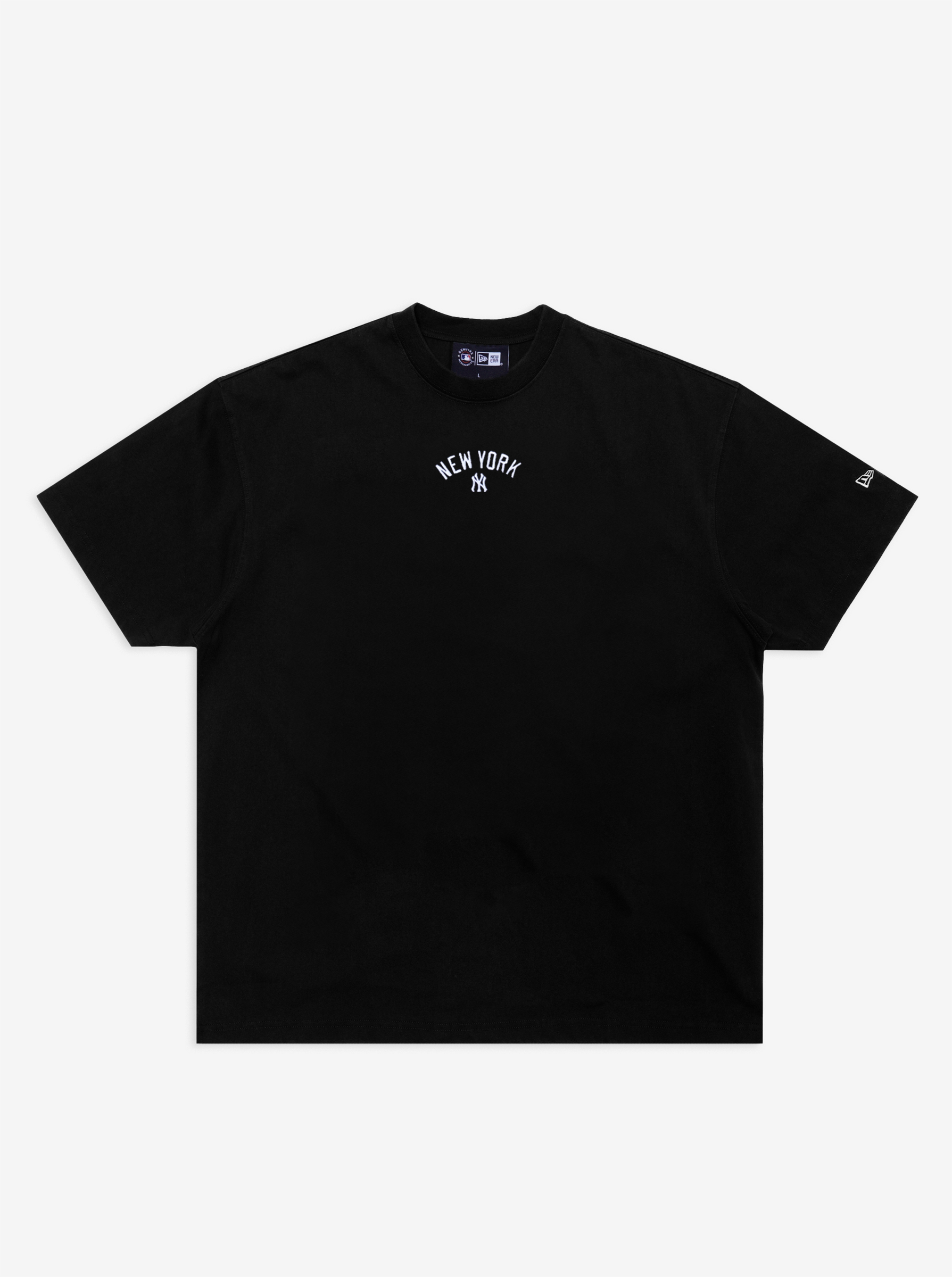 New Era M NE0845Q326 MLB MINI SCRPT TEE NEYYAN BLK - Black