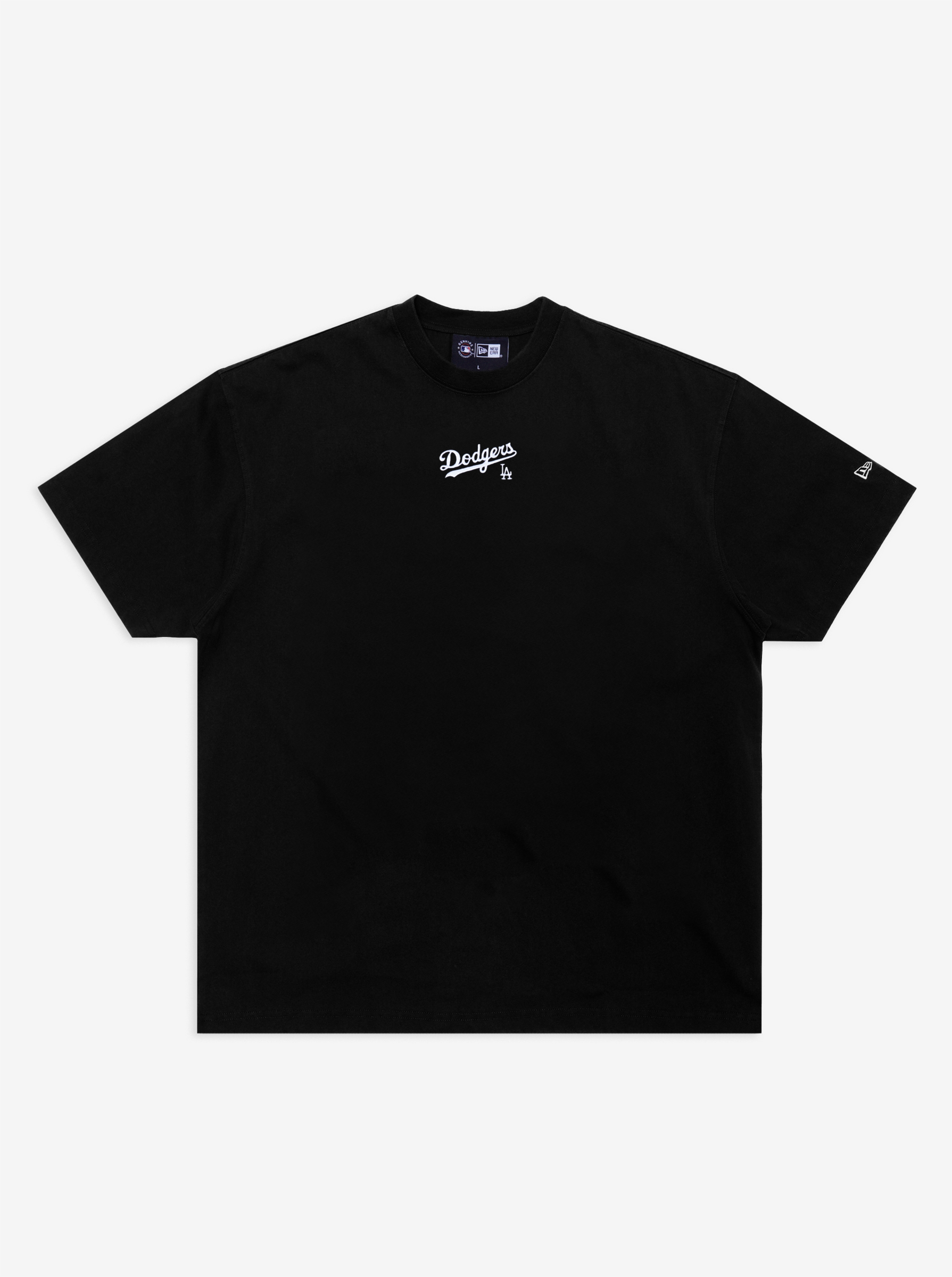 New Era M NE0845Q326 MLB MINI SCRPT TEE LOSDOD BLK - Black