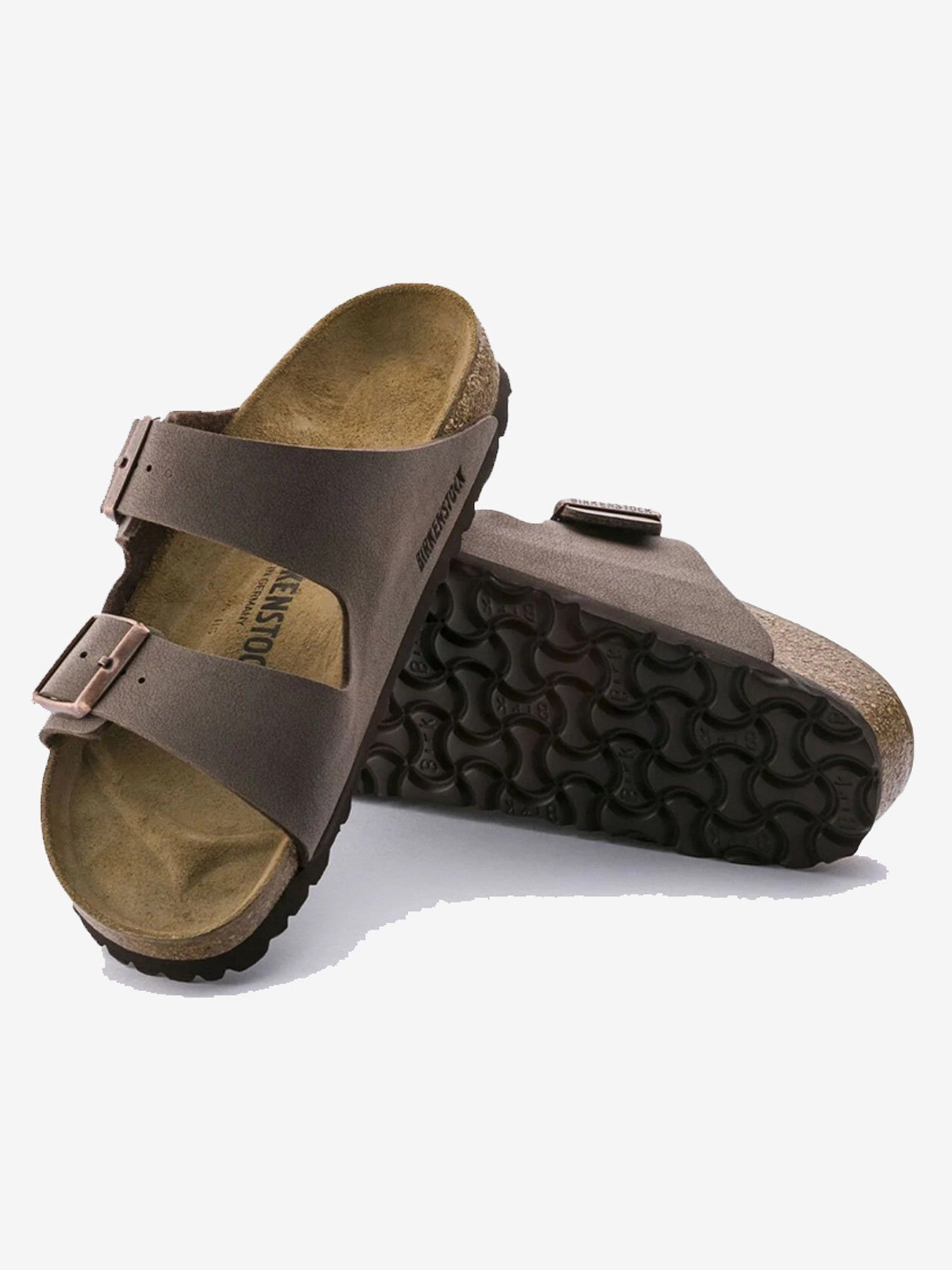 Birkenstock Arizona Birkibuc Narrow Mocca