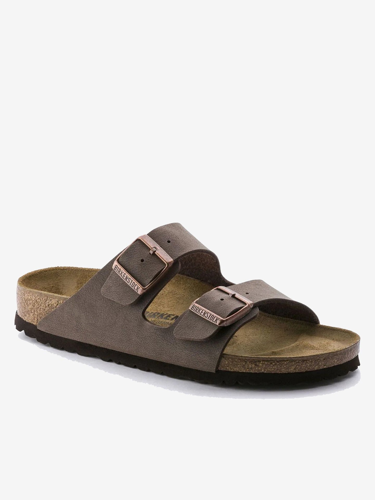 Birkenstock Arizona Birkibuc Narrow Mocca