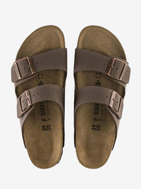 Birkenstock Arizona Birkibuc Narrow Mocca