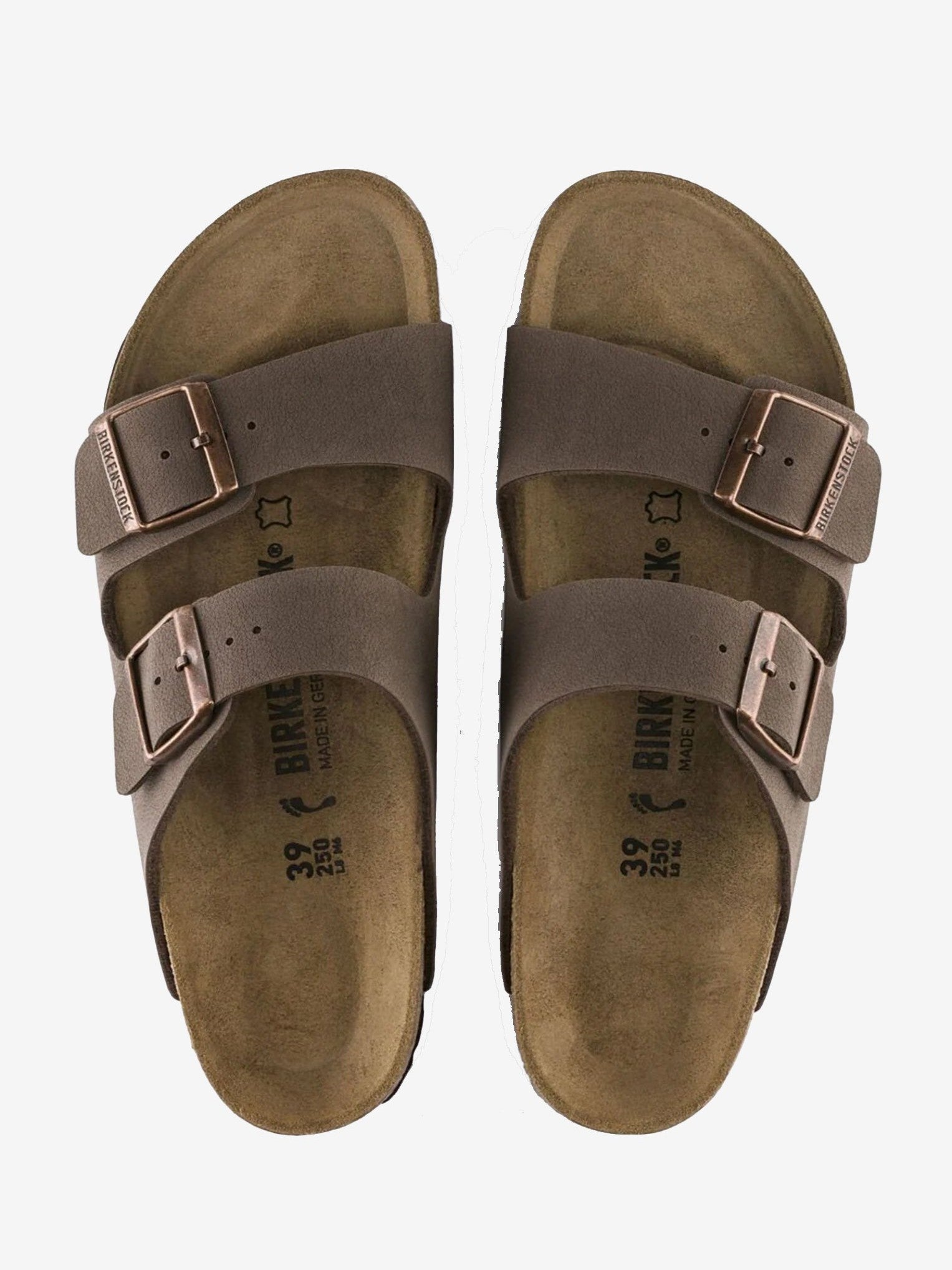 Birkenstock Arizona Birkibuc Narrow Mocca