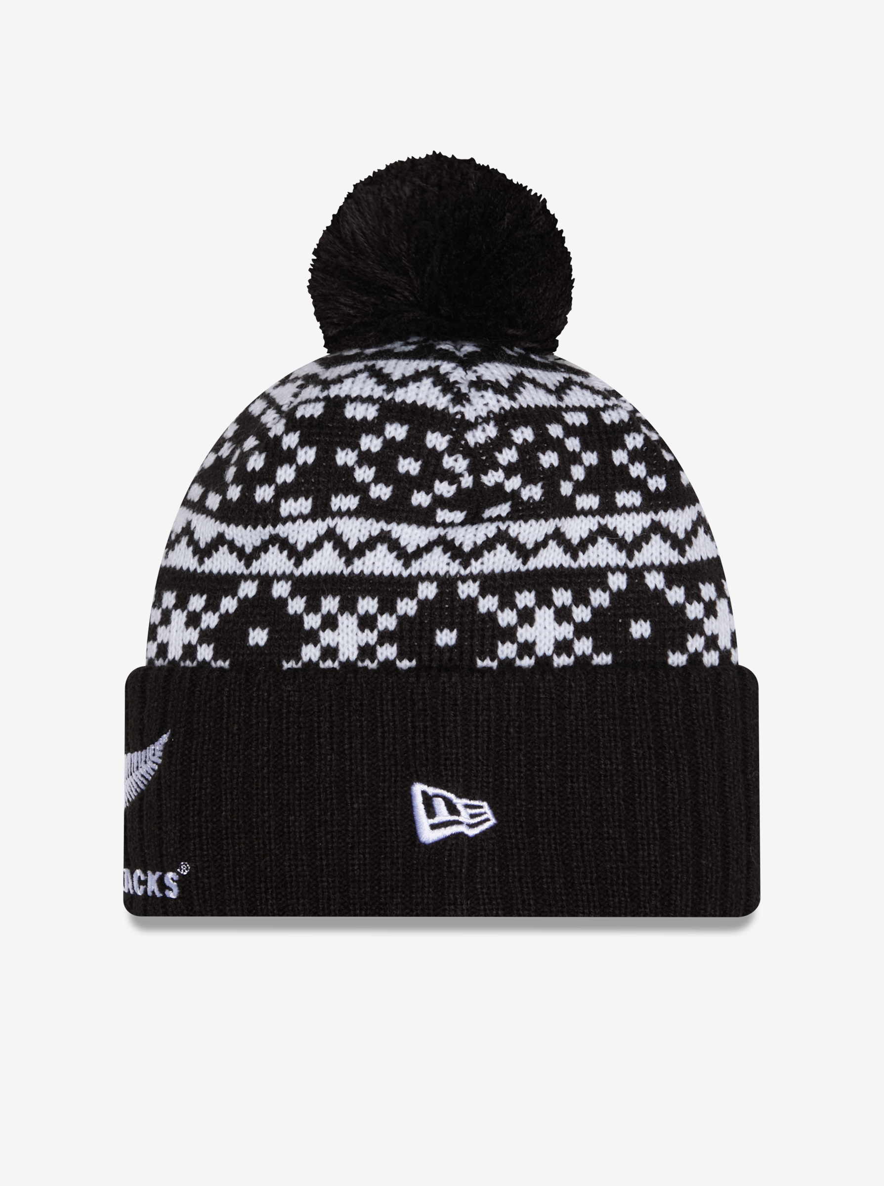 All Blacks Caridgan Knitted Beanie