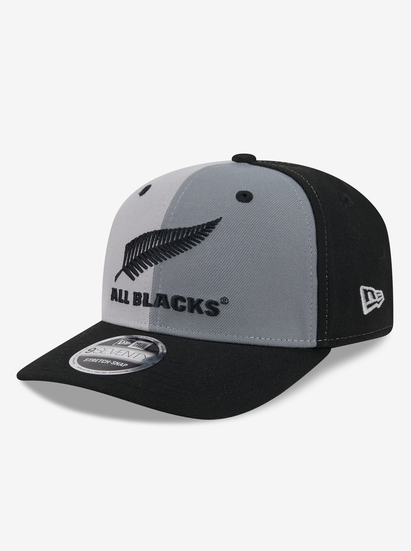 970 All Blacks Stretch Snapback Cap