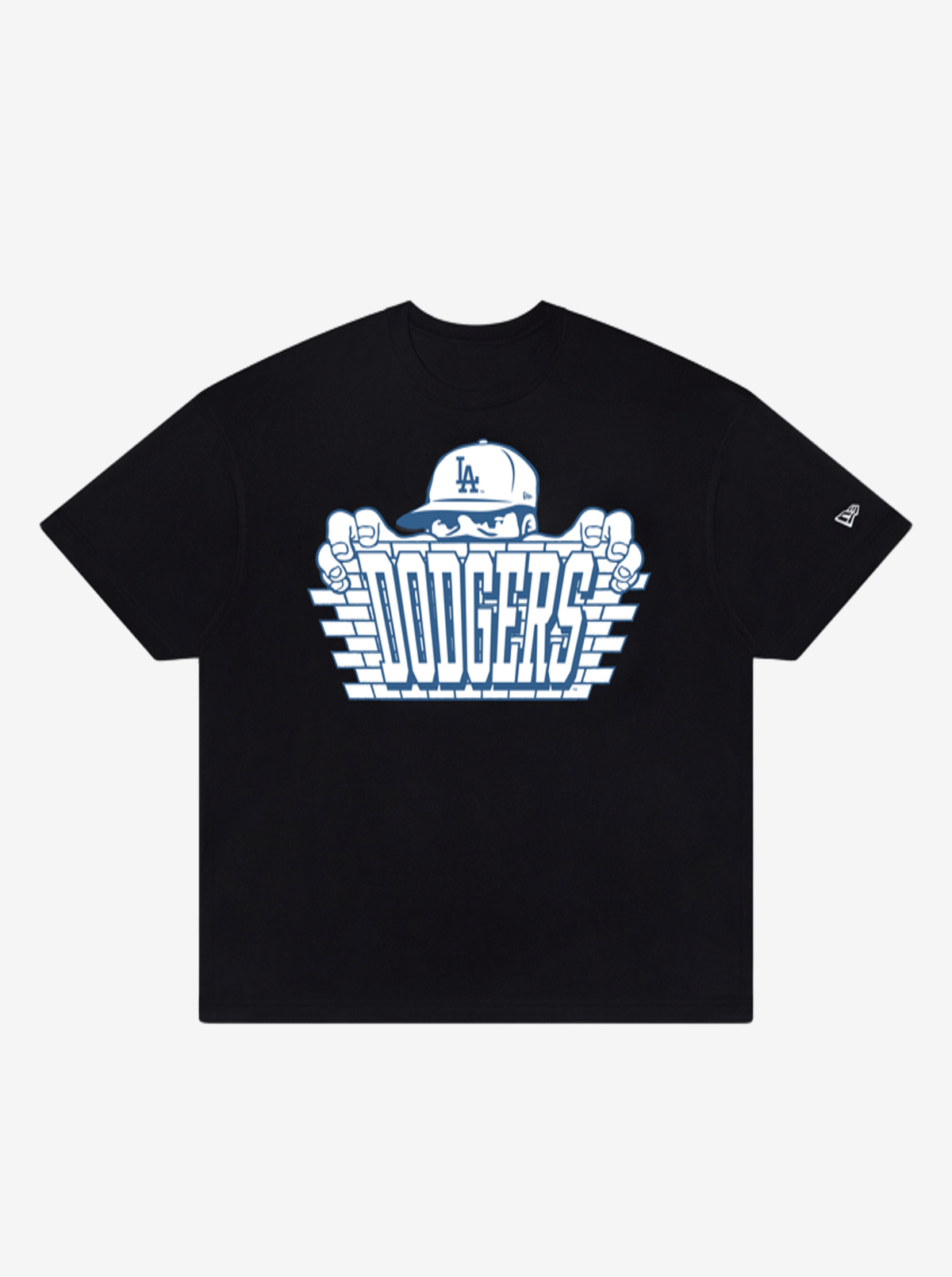 Los Angeles Dodgers Brick Wall T-Shirt