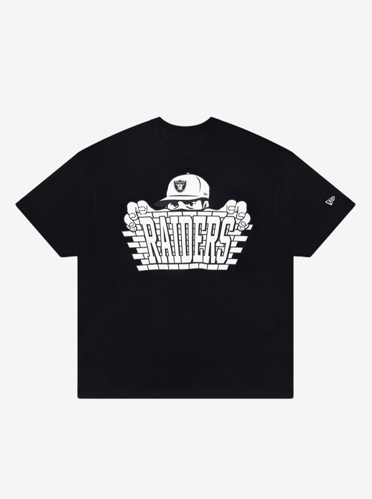 Los Angeles Raiders Brick Wall tee