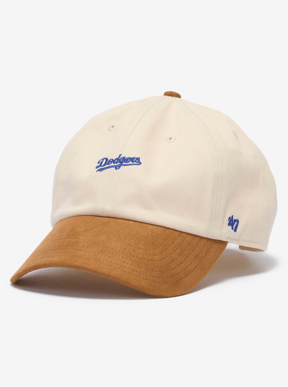 '47 LA Dodgers Mini Script Logo Clean Up Cap