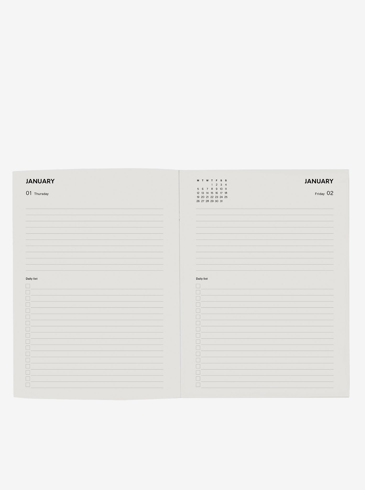 Father Rabbit x Taylor Sport Daily 2026 Diary