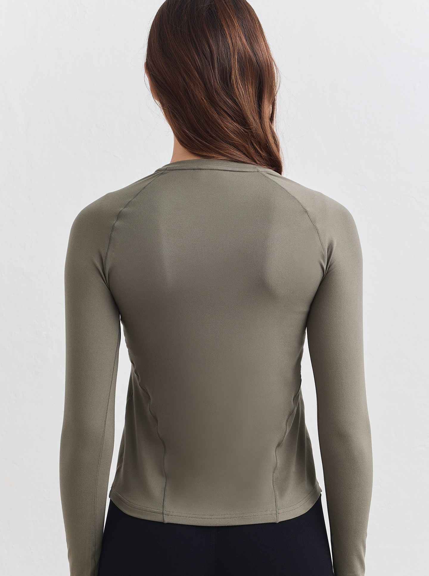 Soft Basic Long Sleeve in Ivy