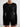 Black Soft Basic Long Sleeve Top