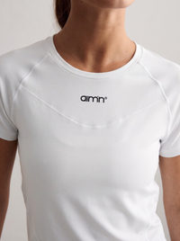 White Soft Basic Short Sleeve Top