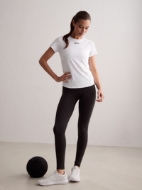 White Soft Basic Short Sleeve Top