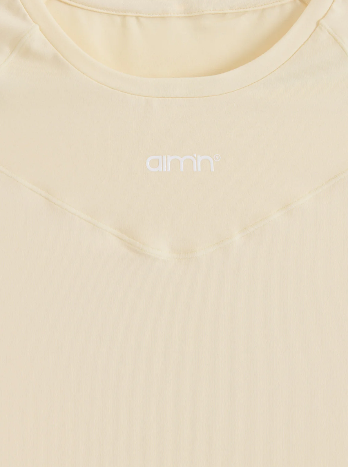 Soft Basic Short Sleeve in Lemon White