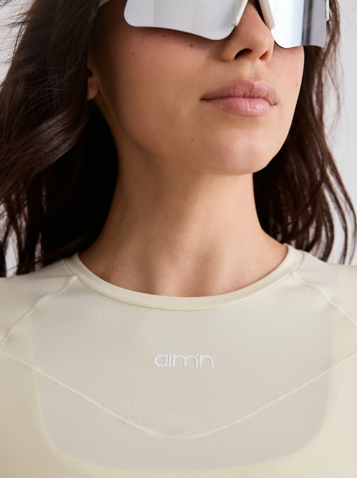 Soft Basic Short Sleeve in Lemon White