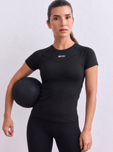 Soft Basic Short Sleeve in Black