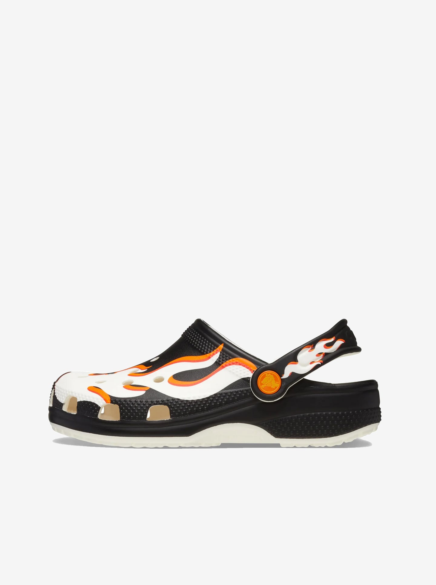 Classic Glow Flames Clog Kids