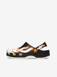 Classic Glow Flames Clog Kids