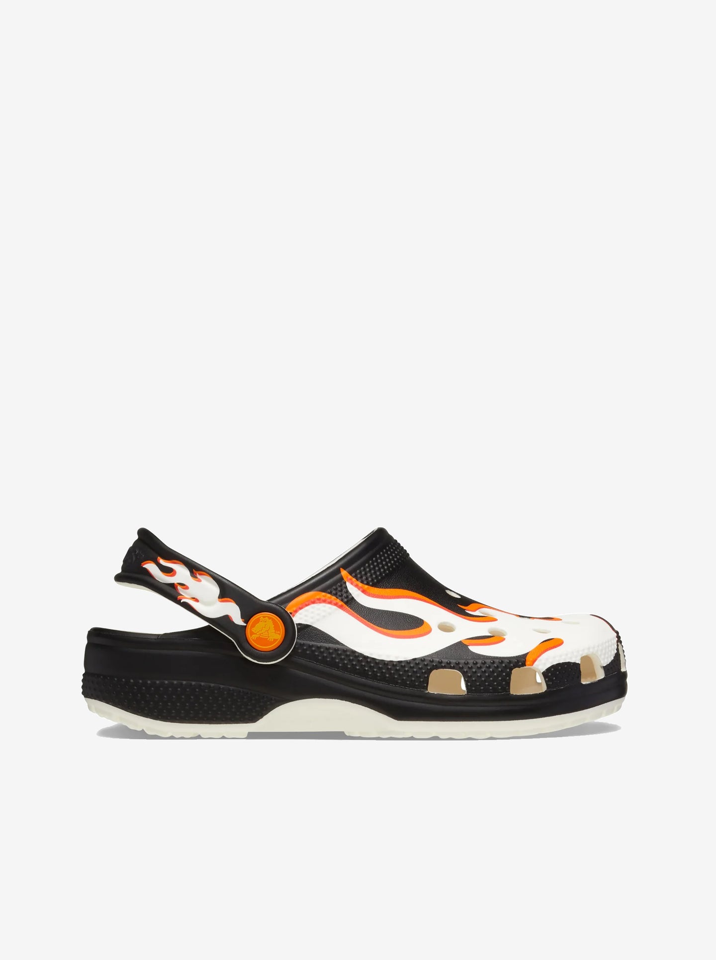 Classic Glow Flames Clog Kids