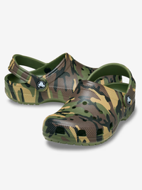 Classic Camouflage Clog Kids