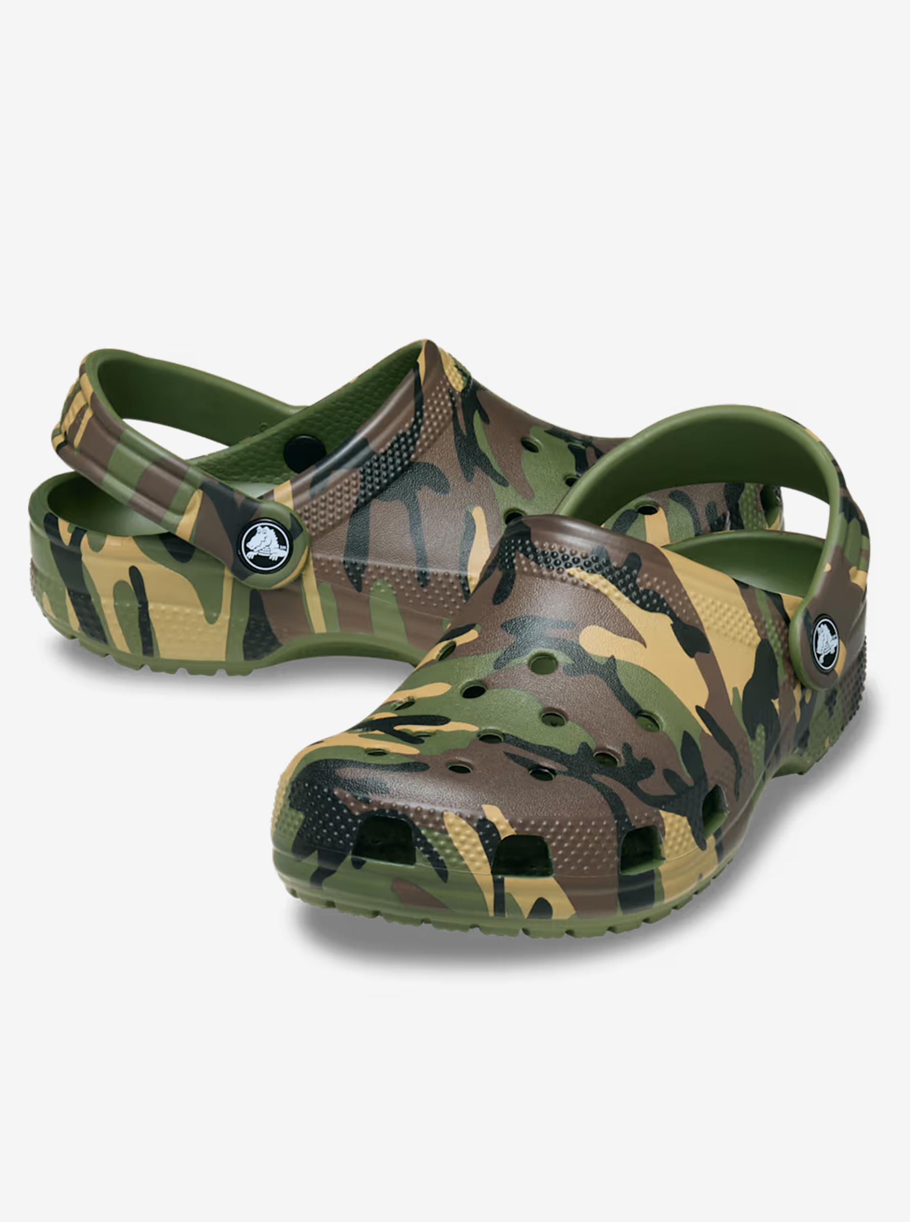 Classic Camouflage Clog Kids