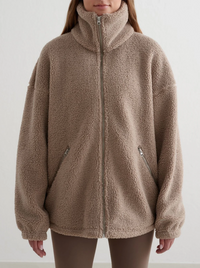 Dark Clay Pile Jacket