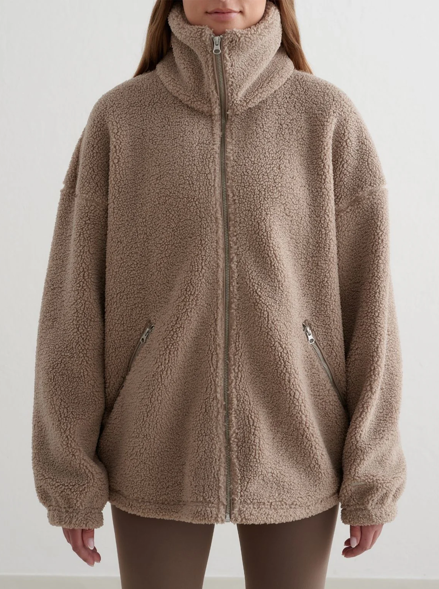 Dark Clay Pile Jacket
