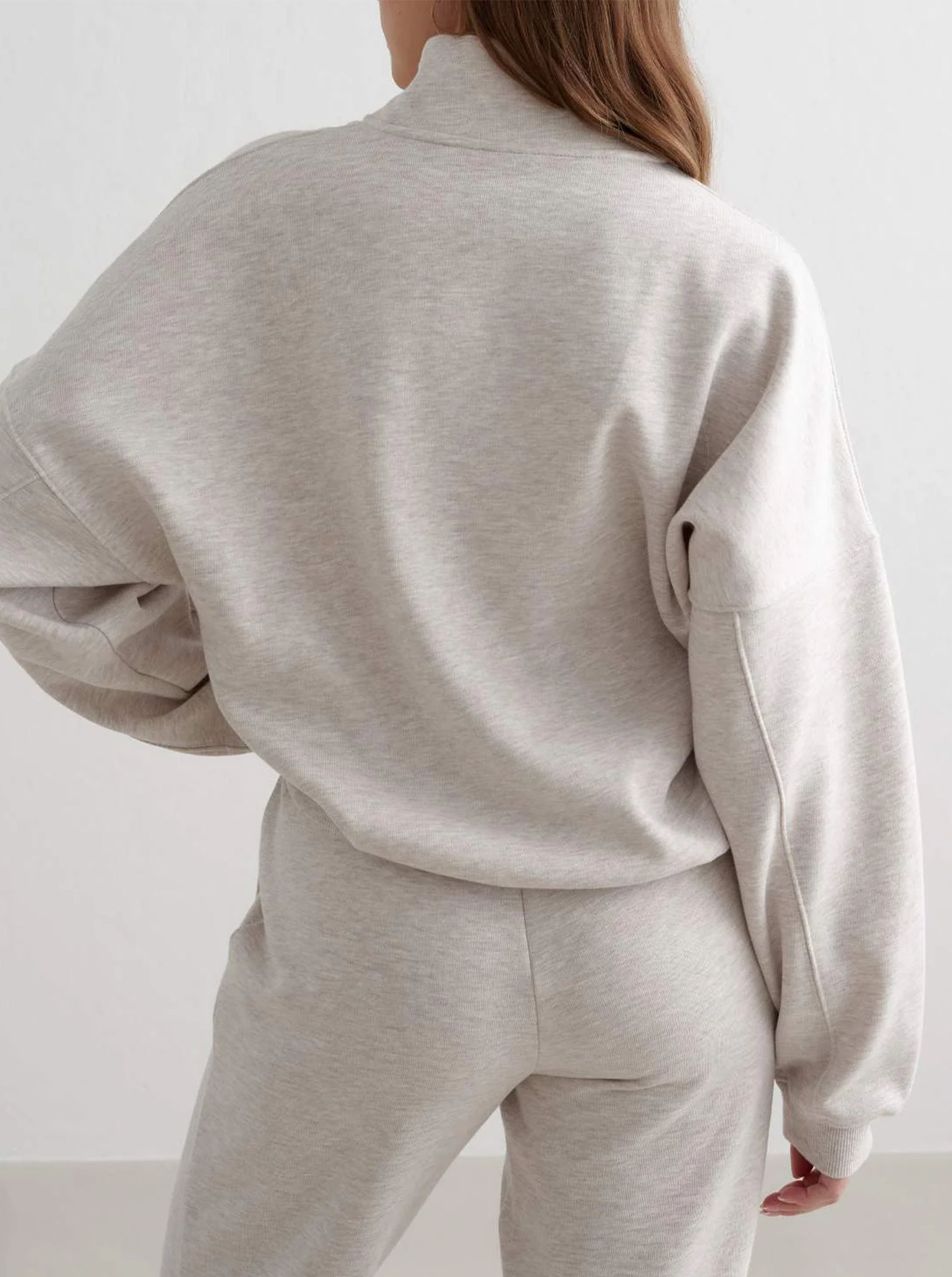 Varsity Sweat Half Zip