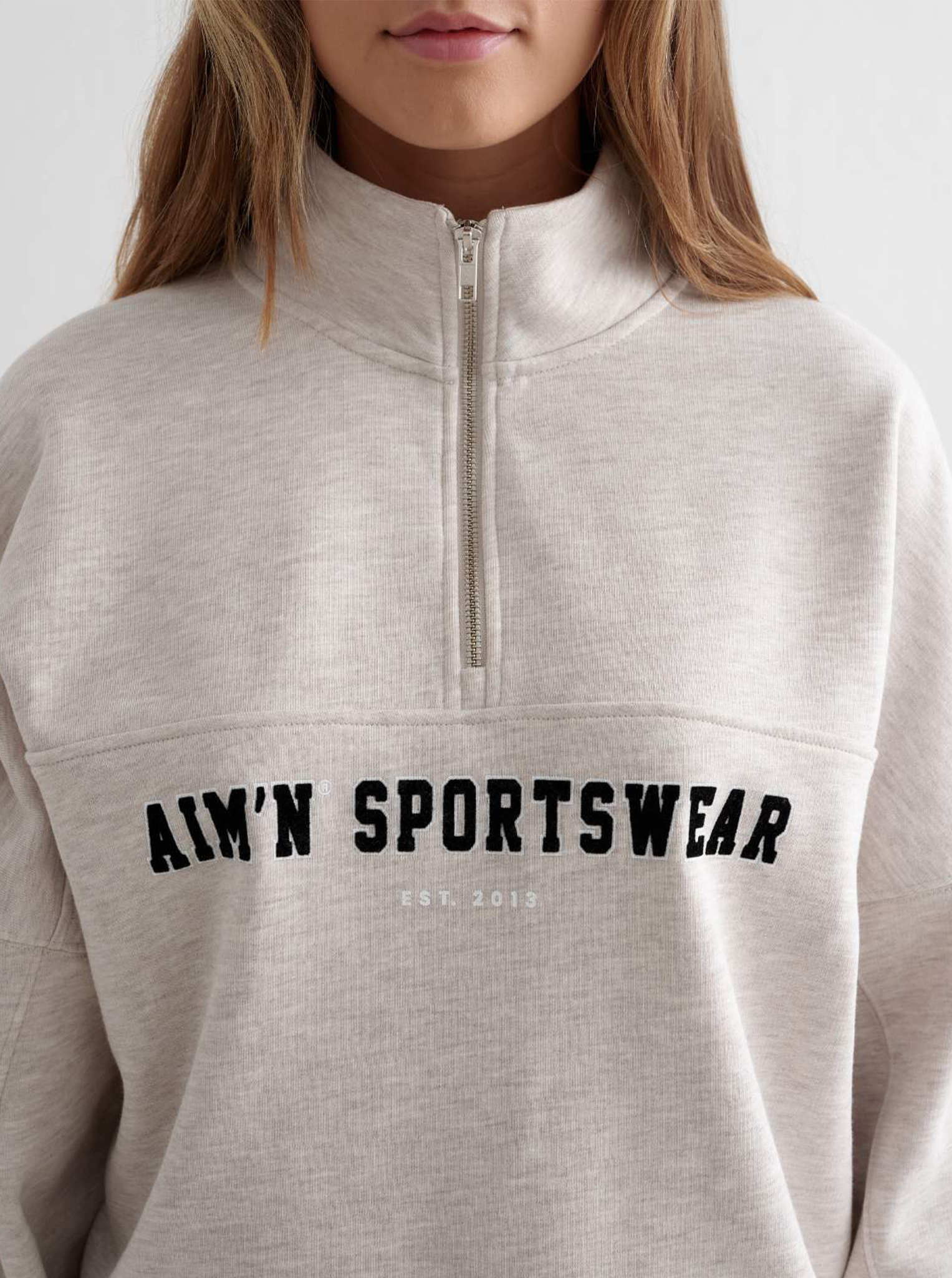 Varsity Sweat Half Zip