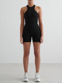 Black Shape Seamless Hotpants