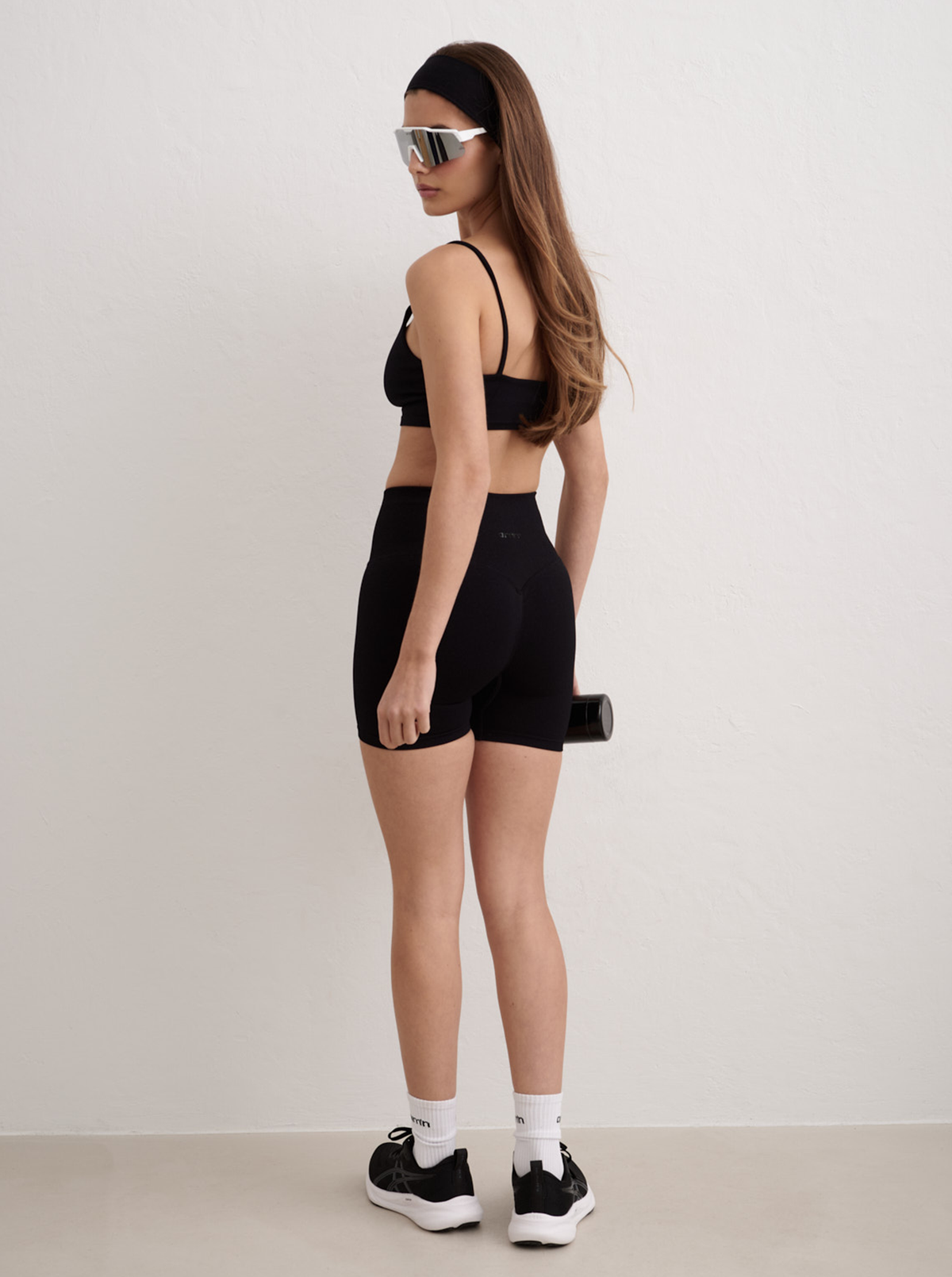 Black Shape Seamless Hotpants