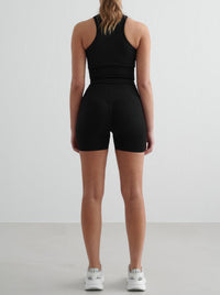 Black Shape Seamless Hotpants