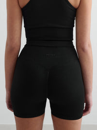 Black Shape Seamless Hotpants